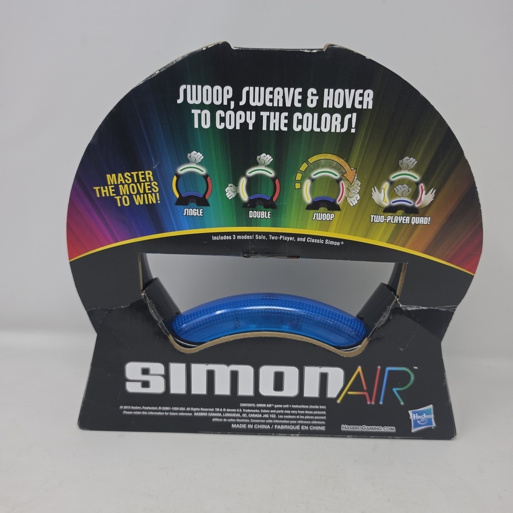 Hasbro Gaming Simon Air Touchless Electronic Memory Game New 2015 B6900 - Picture 5 of 6